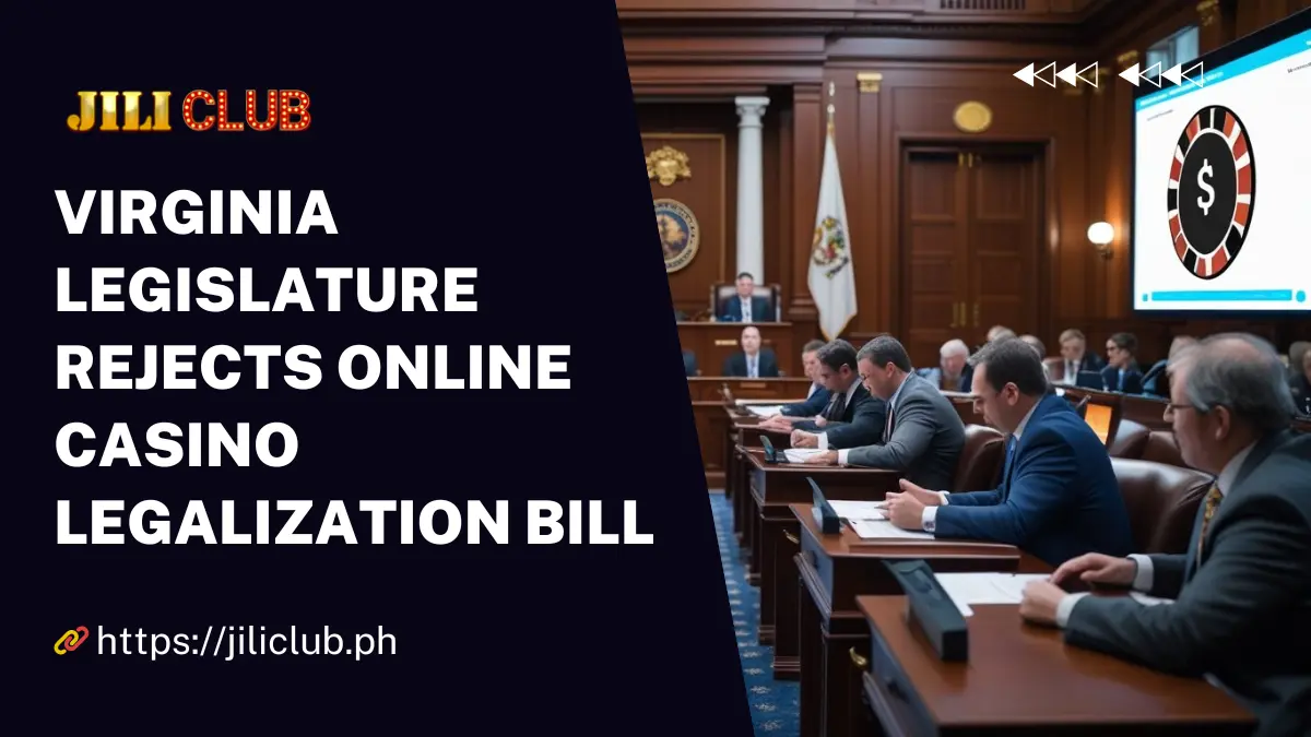 Virginia Legislature Rejects Online Casino Legalization Bill